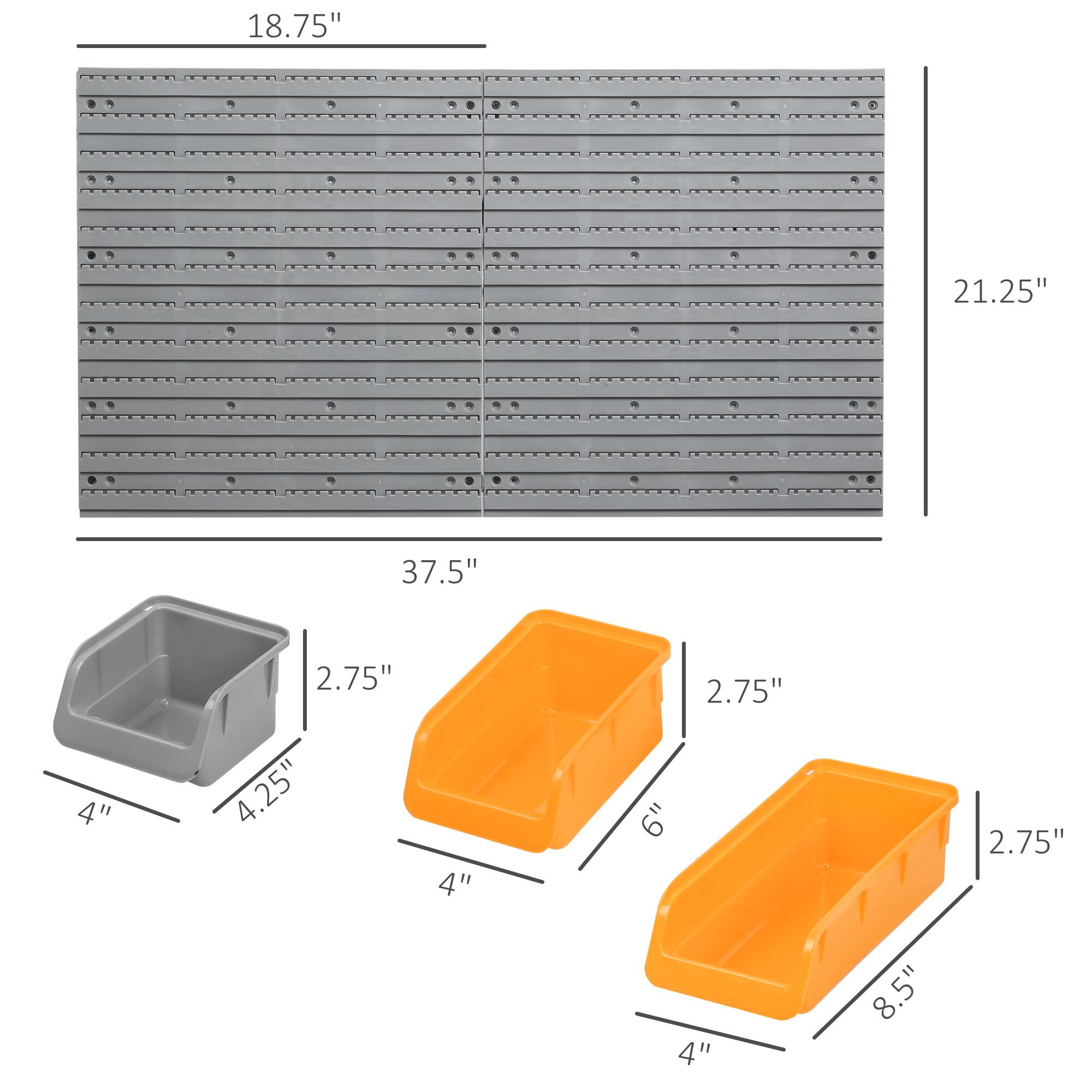18.75"  
21.25"  
37.5"  
2.75"  
4"  
4.25"  
6"  
8.5"
