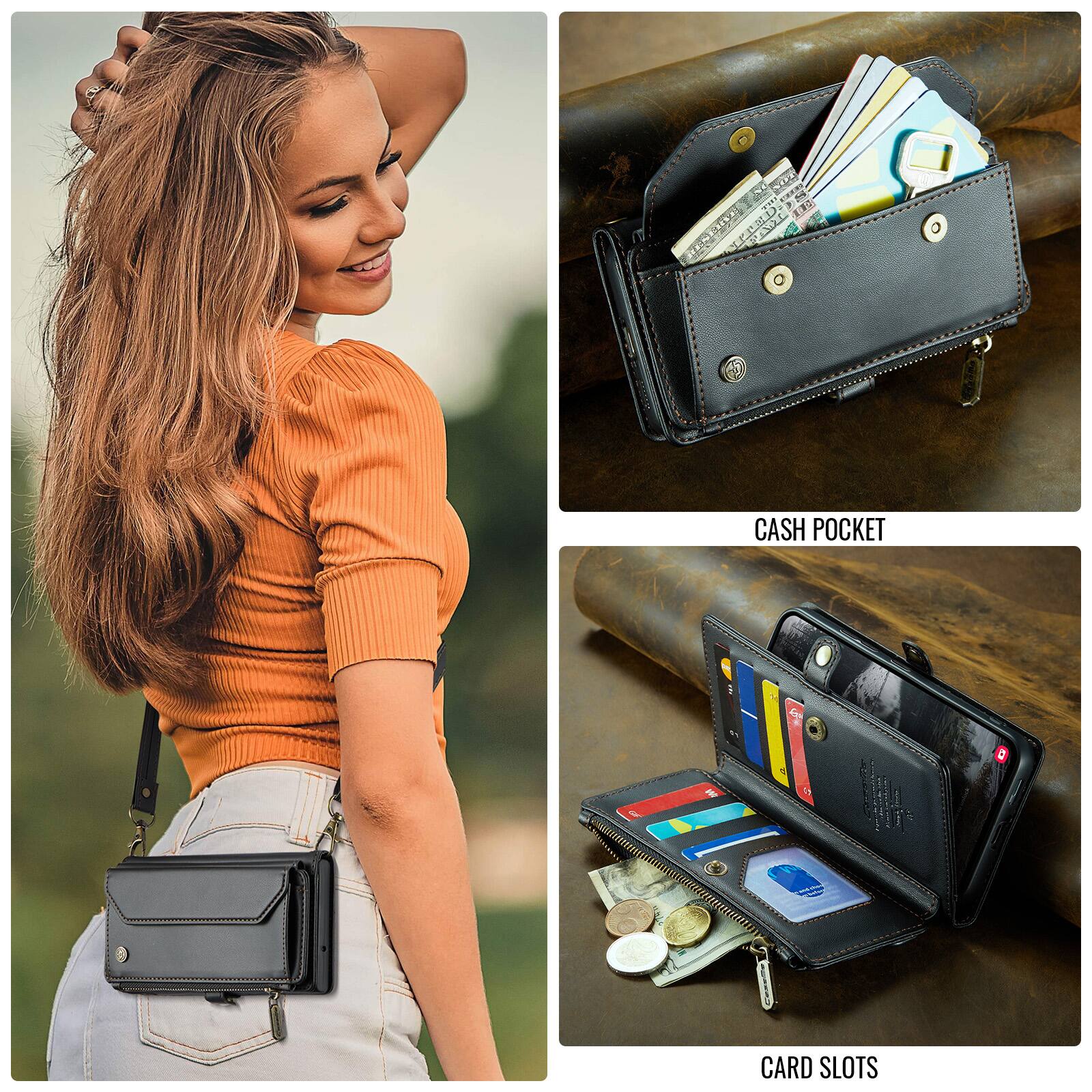 N PLUS P D. F 1N 30 ON CASH POCKET 1 CARD SLOTS