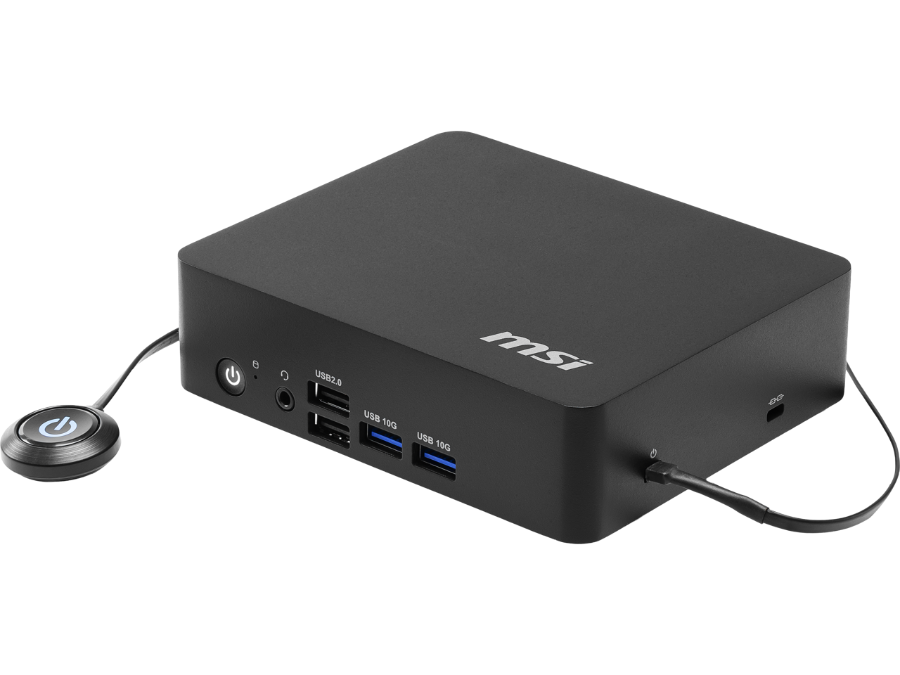 MSI Cubi NUC TWG Mini PC Barebone, Intel N150, WiFi 5, BT 5, Dual LAN ...