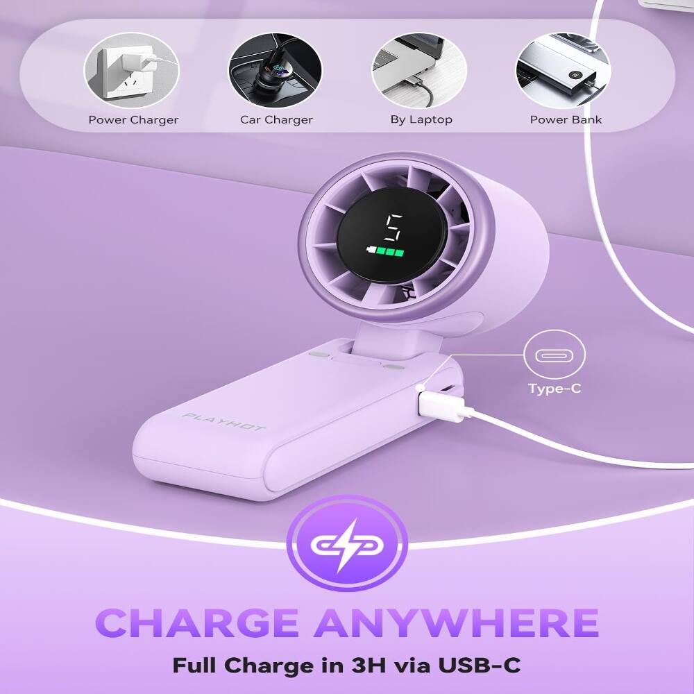 Power Charger Car Charger By Laptop Power Bank PLAYHOT p- & P R P CHARGE ANYWHERE Full Charge in 3H via USB-C