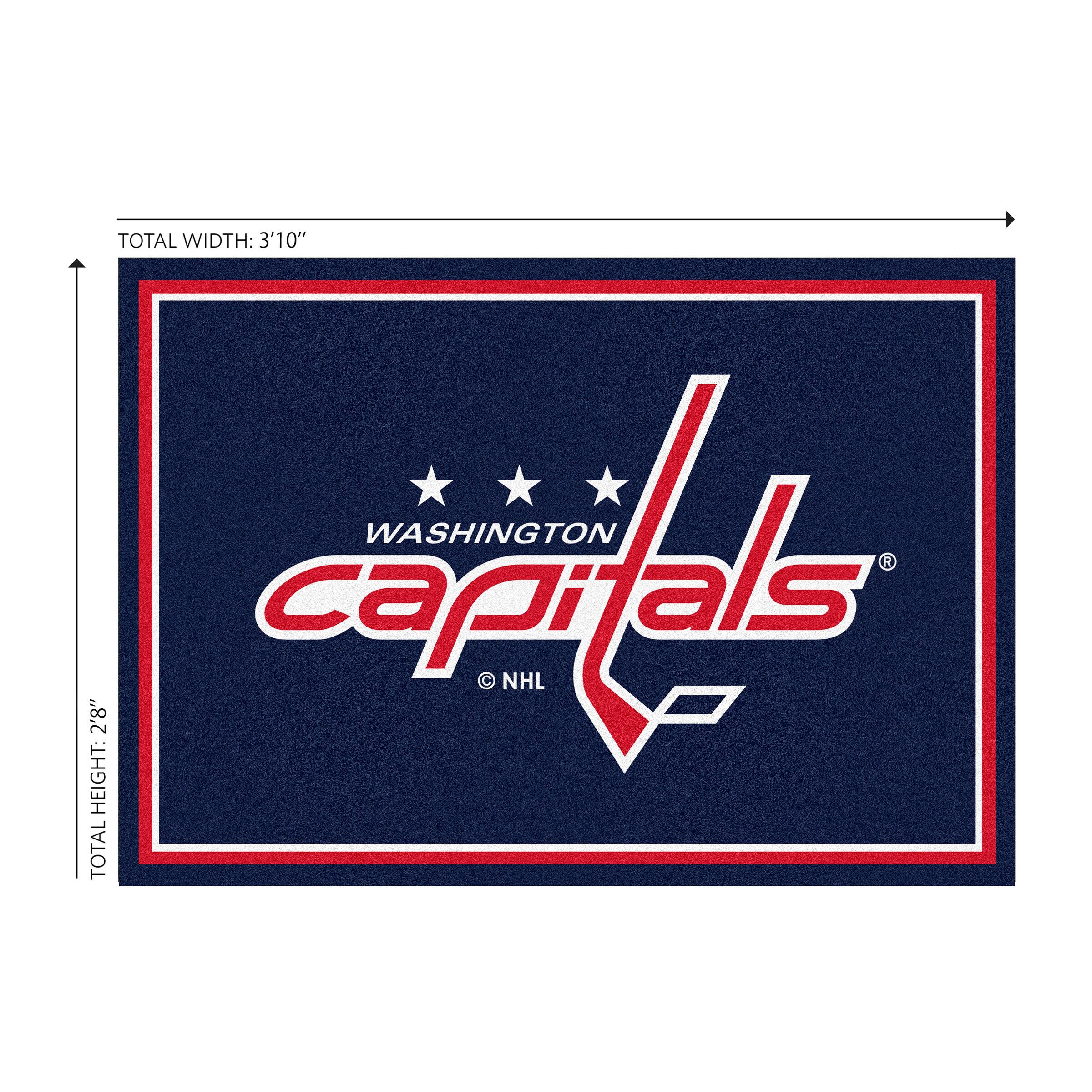 TOTAL WIDTH: 3'10"  
WASHINGTON capitals  
© NHL  
TOTAL HEIGHT: 2'8"