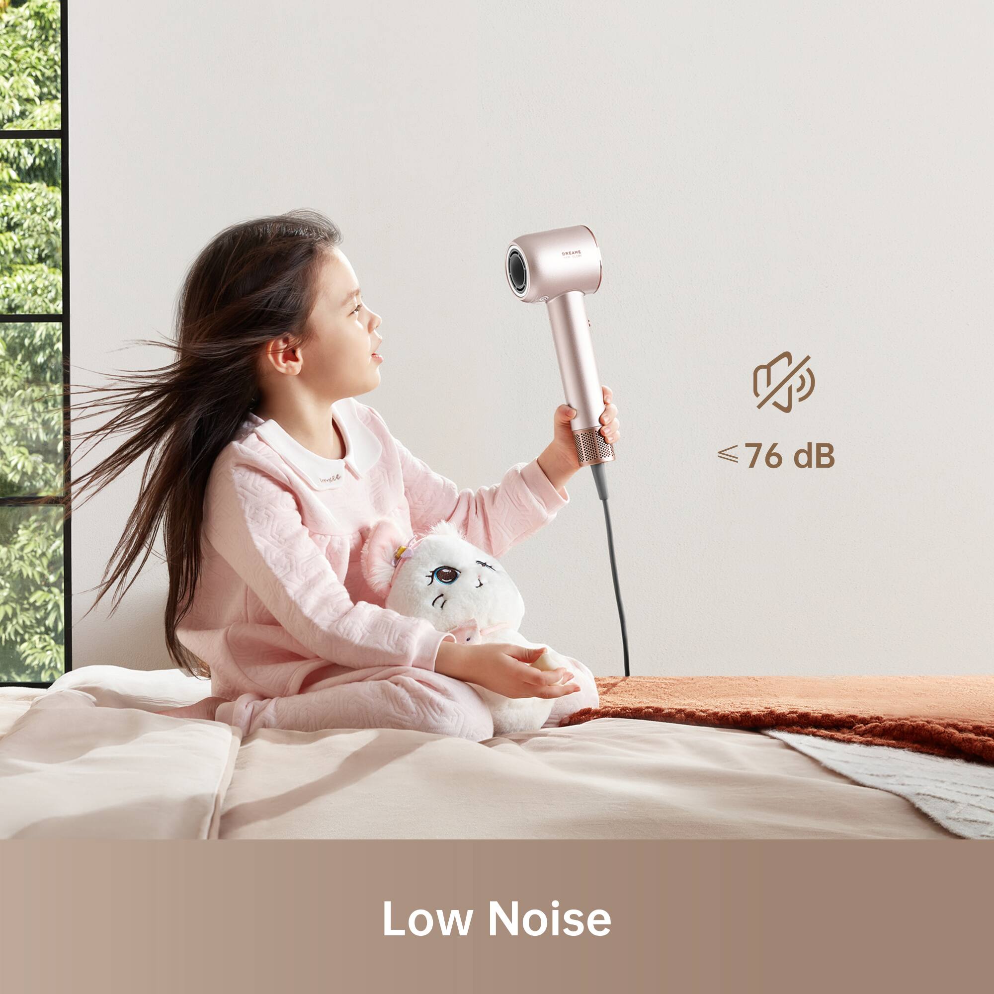 Low Noise  
≤ 76 dB