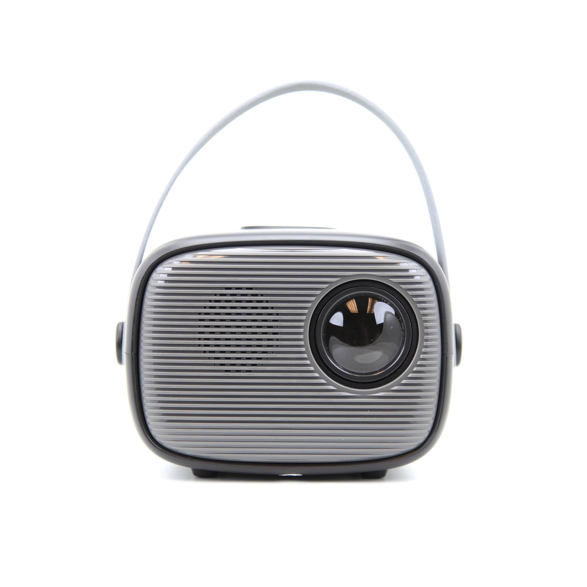 Front. Emerson - Emerson EVP-1001 Mini Portable LCD Projector with Built-in Speaker - Black.