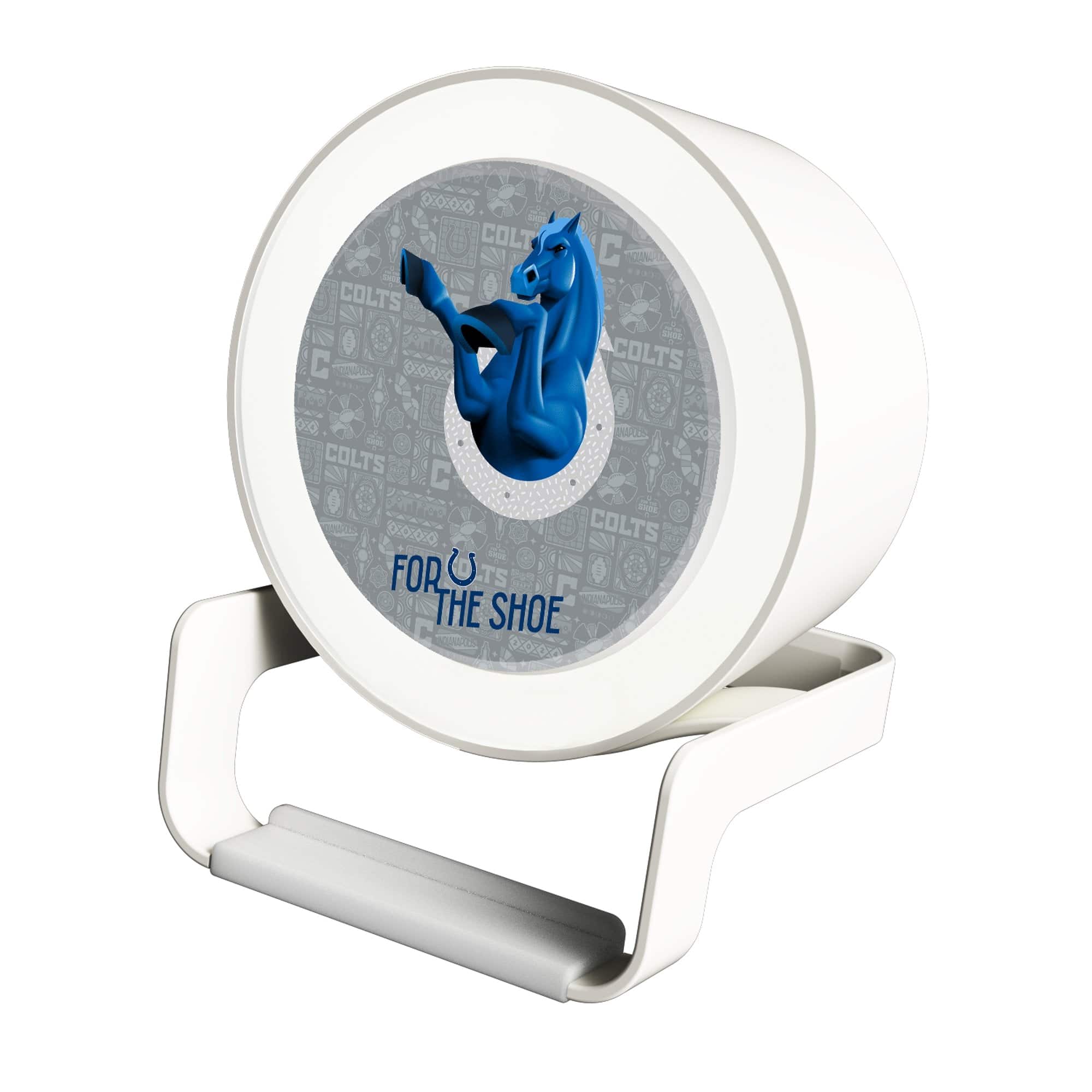 Photos - Portable Speaker Keyscaper - Indianapolis Colts Night Light Charger with Bluetooth Speaker - White 201557974