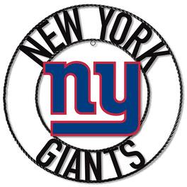 Imperial - New York Giants 24'' Wrought Iron Wall Art - Multicolor