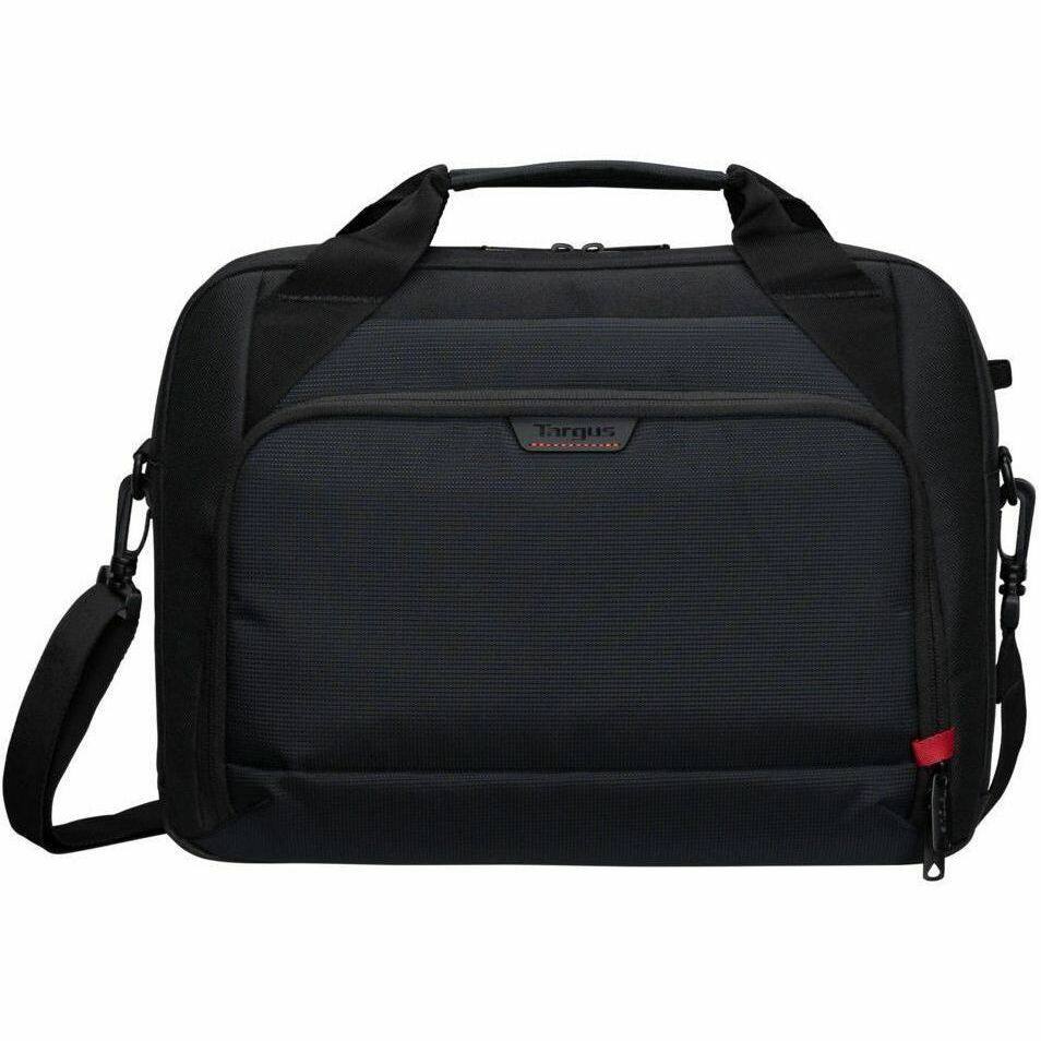 Alt View 2. Targus - Targus Classic EcoSmart CN414EU Carrying Case (Briefcase) for 13" to 14" Notebook - Black - TAA Compliant - Water - Black.