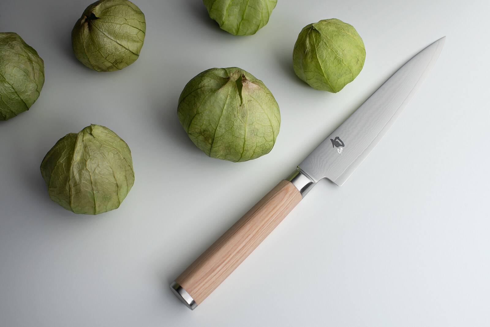 Alt View 4. Shun - Classic Blonde Utility Knife, 6 Inch - Tan.