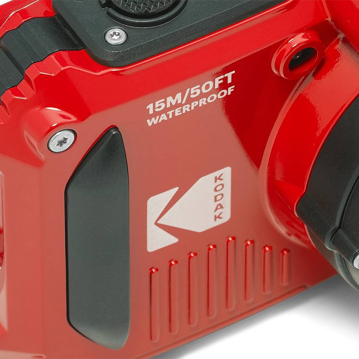 Alt View 9. Kodak - Kodak PIXPRO WPZ2 16MP Full HD Waterproof Rugged Digital Camera, Red - Red.