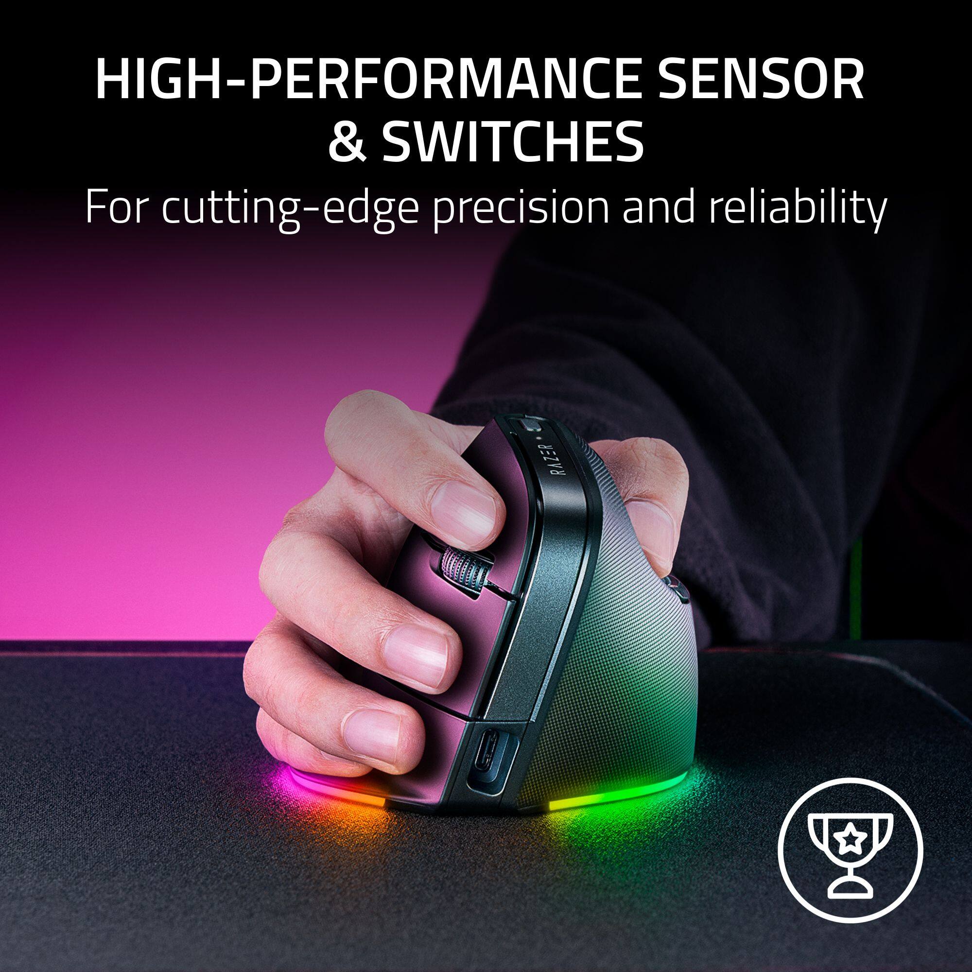 The text on the image reads: "High-Performance Sensor & Switches for cutting-edge precision and reliability."