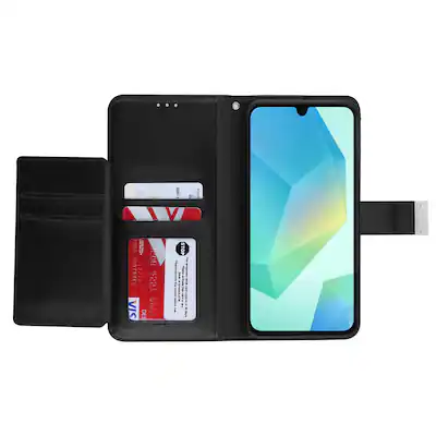 Baseline Wallet Folio Case for Samsung Galaxy A17 5G / Galaxy A16 5G - Black / Black Baseline Wallet Folio Case for Samsung Galaxy A17 5G / Galaxy A16 5G - Black / Black