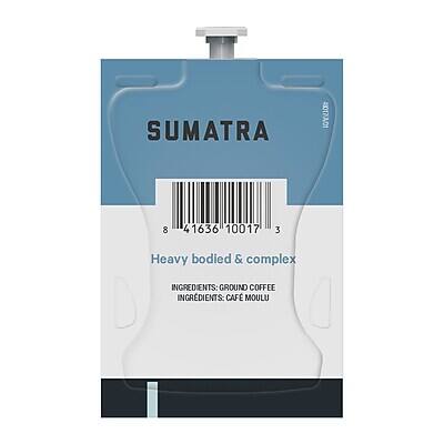 SUMATRA  
4801201 8 41636 4 10017 3  

Heavy bodied & complex  

INGREDIENTS: GROUND COFFEE  
INGREDIENTS: CAFÉ MOULU