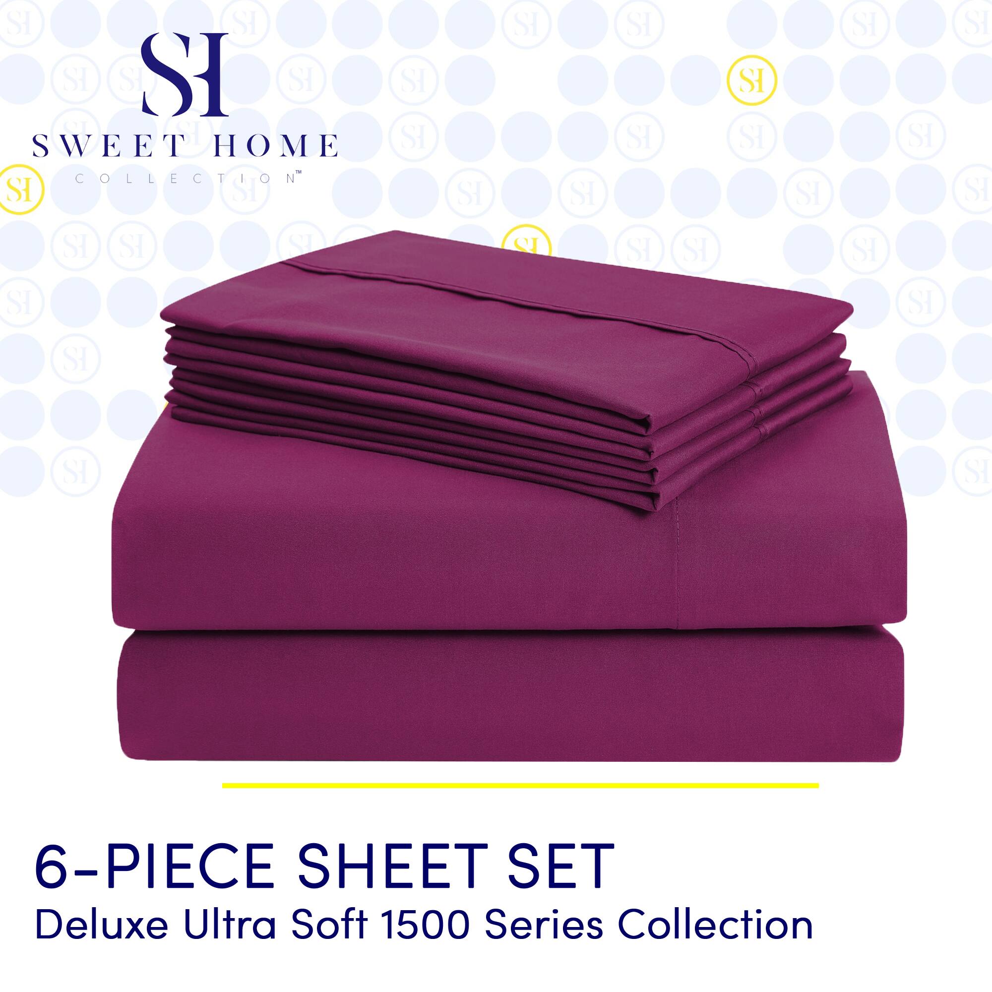 SI SI SI SI SI SI S SWEET HOME COLLECTION "N SI SI SI SI H SI SI SI SI SI Q SI SI SI SI SI SI SI SI SI SI SI SI SI SI SI SI SI 6-PIECE SHEET SET Deluxe Ultra Soft 1500 Series Collection

---

**SI**

**SWEET HOME COLLECTION**

---

**6-PIECE SHEET SET**

**Deluxe Ultra Soft 1500 Series Collection**
