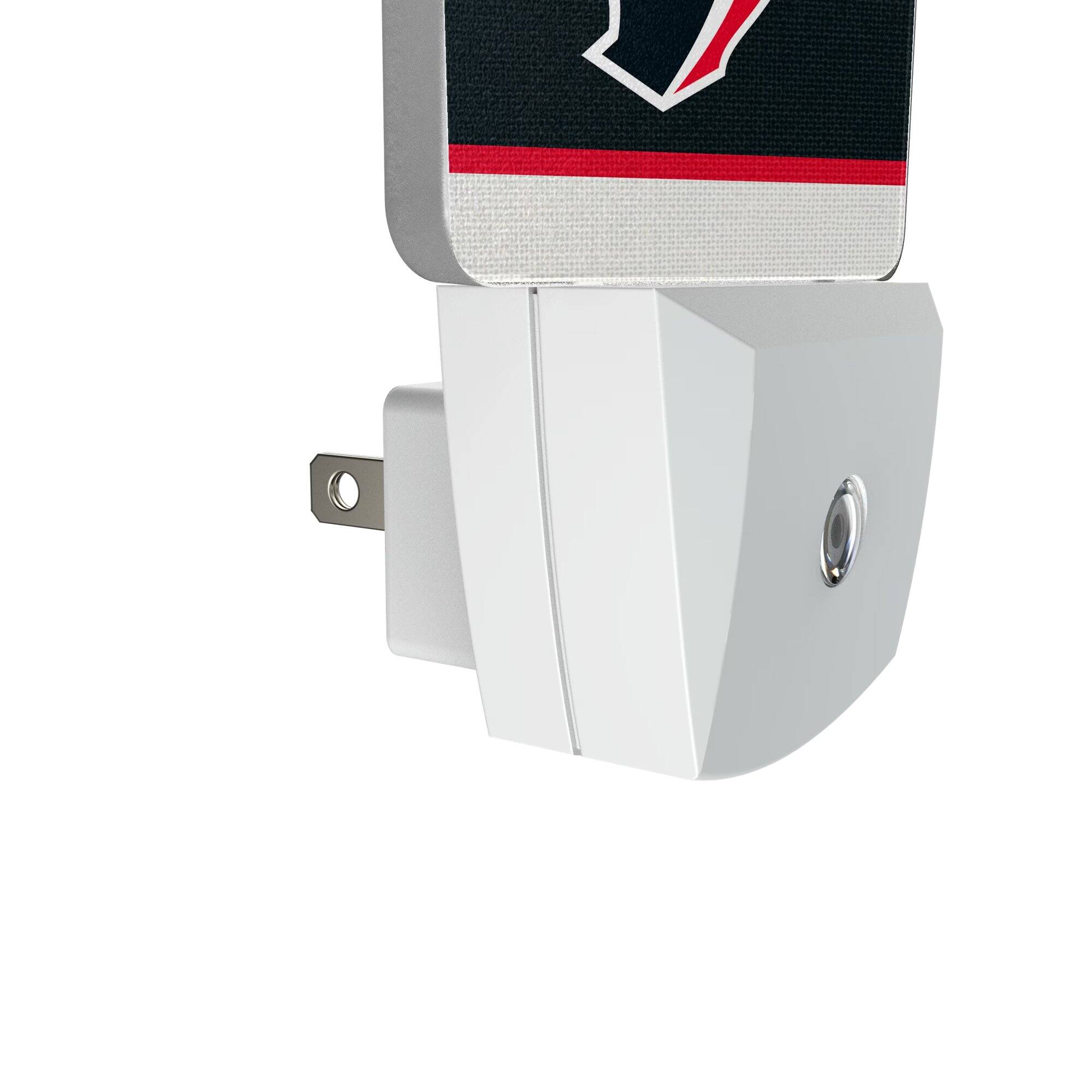 Alt View 2. Keyscaper - Stripe Design Nightlight 2-Pack - Multicolor.