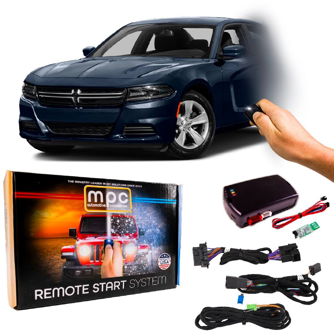 MPC - Factory Remote Start For 2011-2017 Dodge Charger - Plugin T-Harness - Black