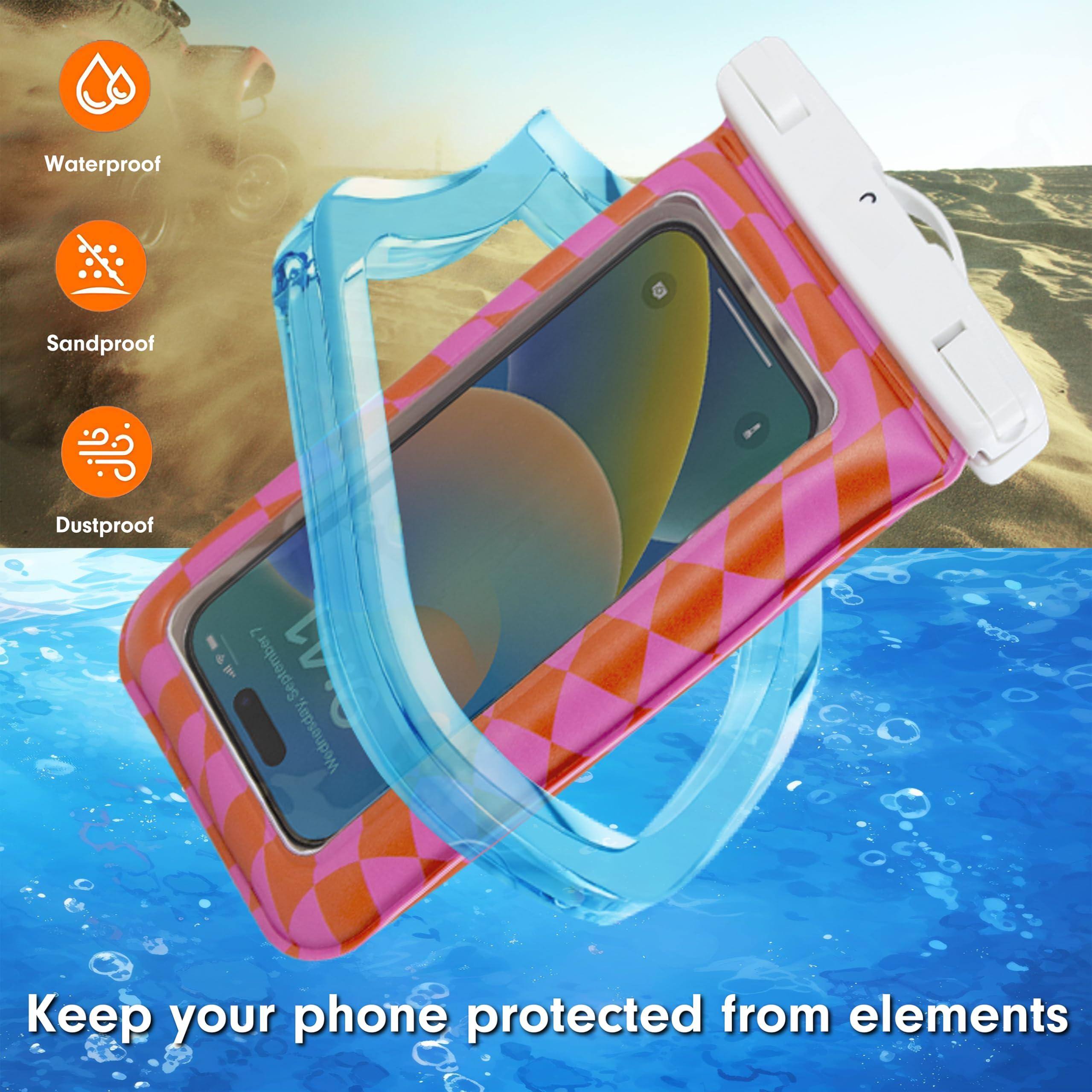 Waterproof  
Sandproof  
Dustproof  

Keep your phone protected from elements