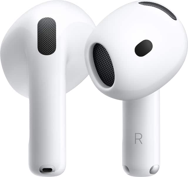 Apple - AirPods 5 True Wireless Active Noise Cancelling Earbuds - White