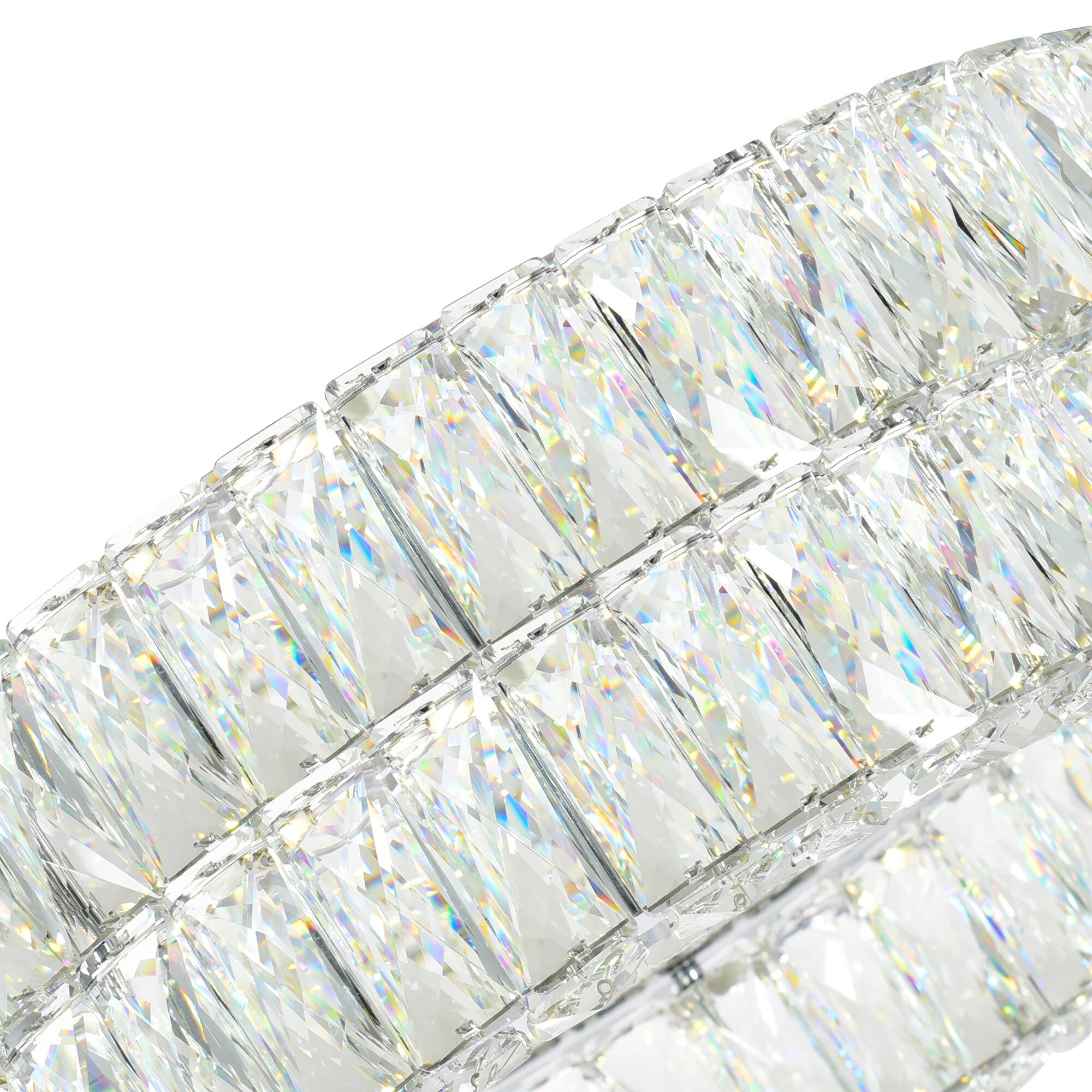 Back. CWI Lighting - Madeline LED Chandelier With Chrome Finish - Chrome.