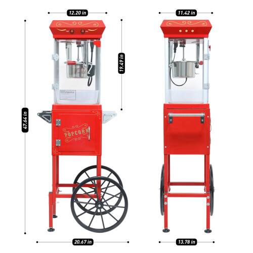 12.20 in  
11.42 in  
19.49 in  
47.64 in  
79 in  
POPCORN  
20.67 in  
13.78 in