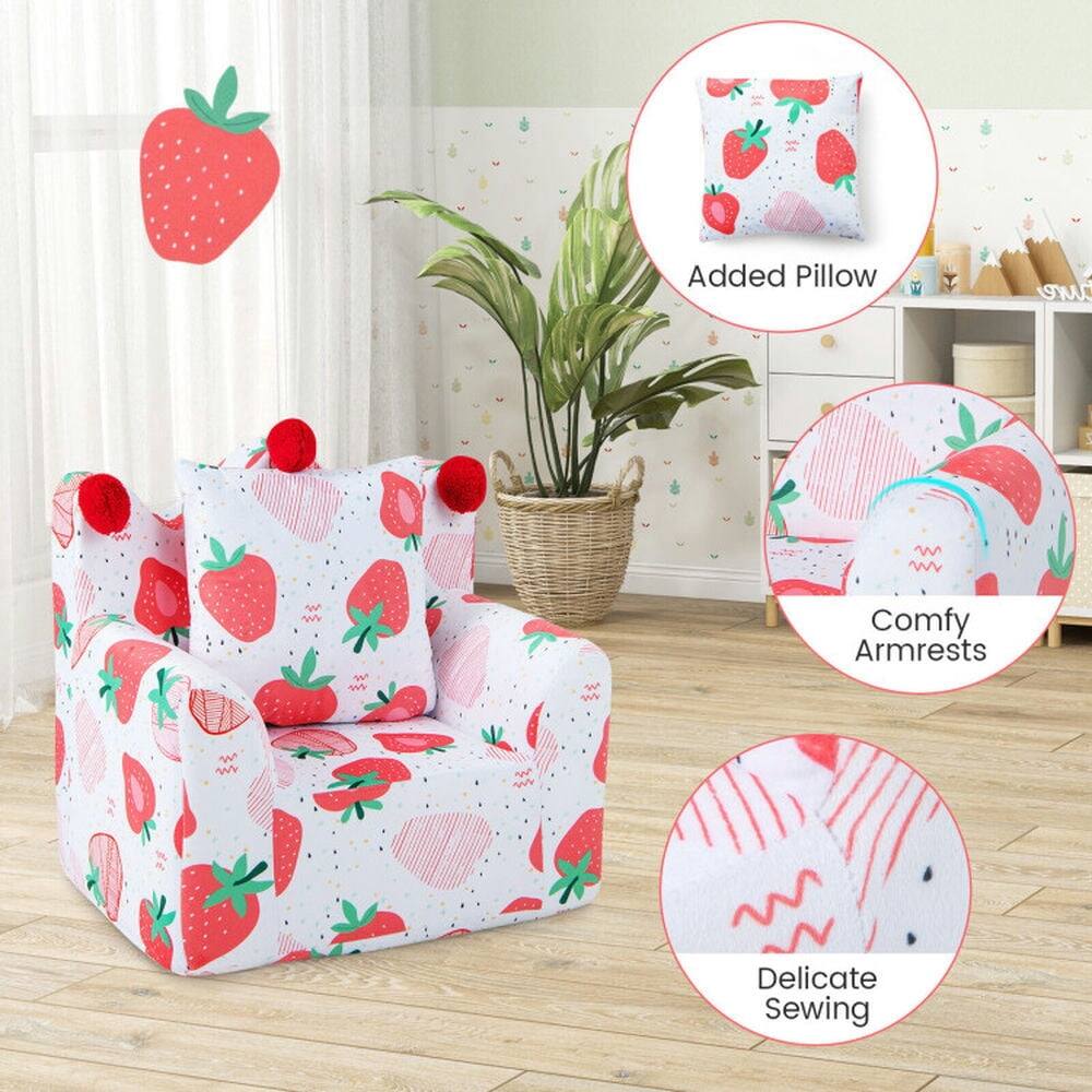 Added Pillow  
Comfy Armrests  
Delicate Sewing