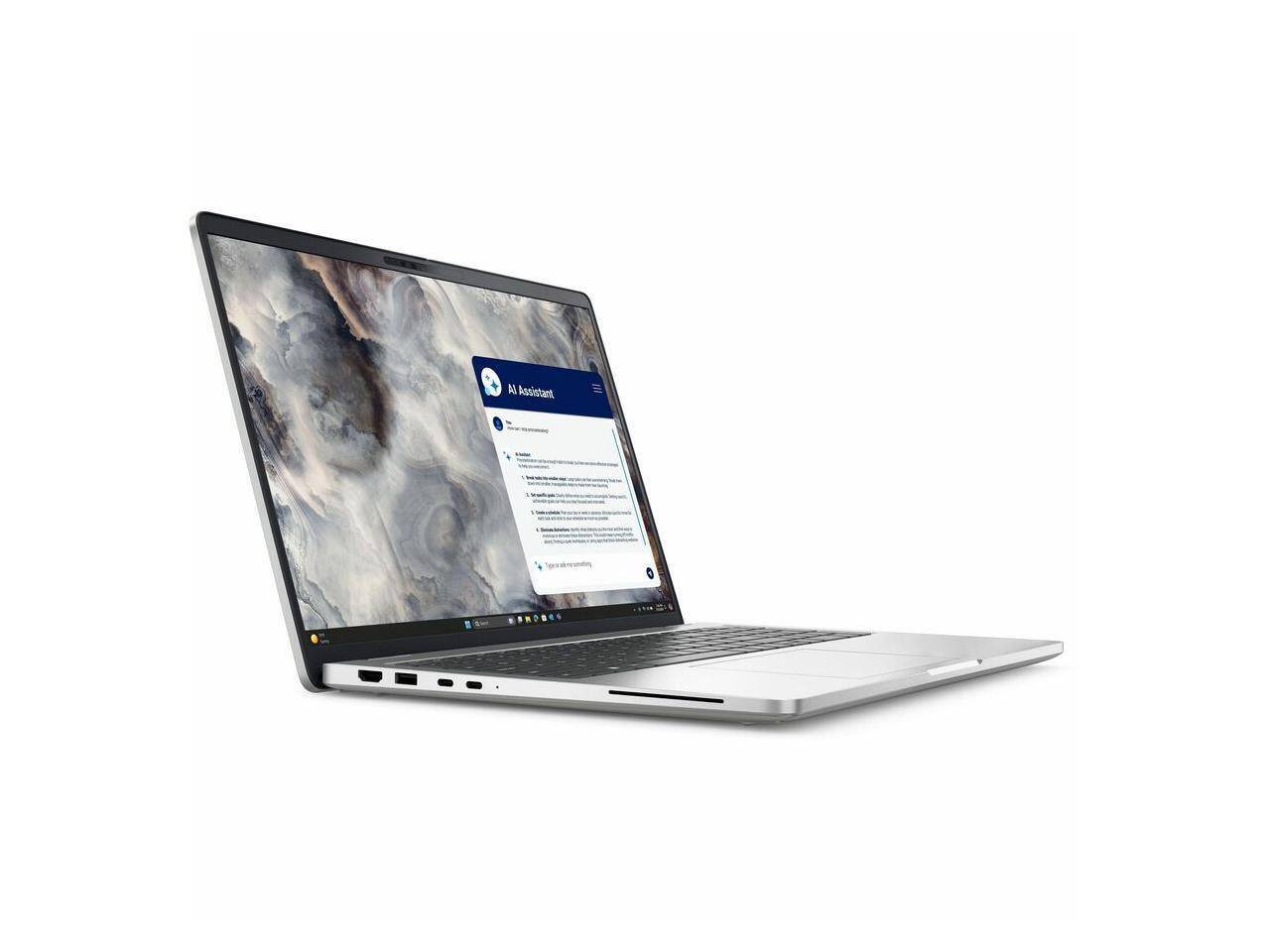 Alt View 3. Dell - Dell Pro 16 Plus PB16250 - Intel Core Ultra 5 - 16GB - 512GB SSD - Windows 11 Pro - 12.60hr Battery - Wi-Fi 6E - Black.