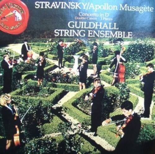 STRAVINSKY/Apollon Musagete  
Concerto in D  
Double Concerto for Two Pianos and Orchestra  
GUILDHALL STRING ENSEMBLE
