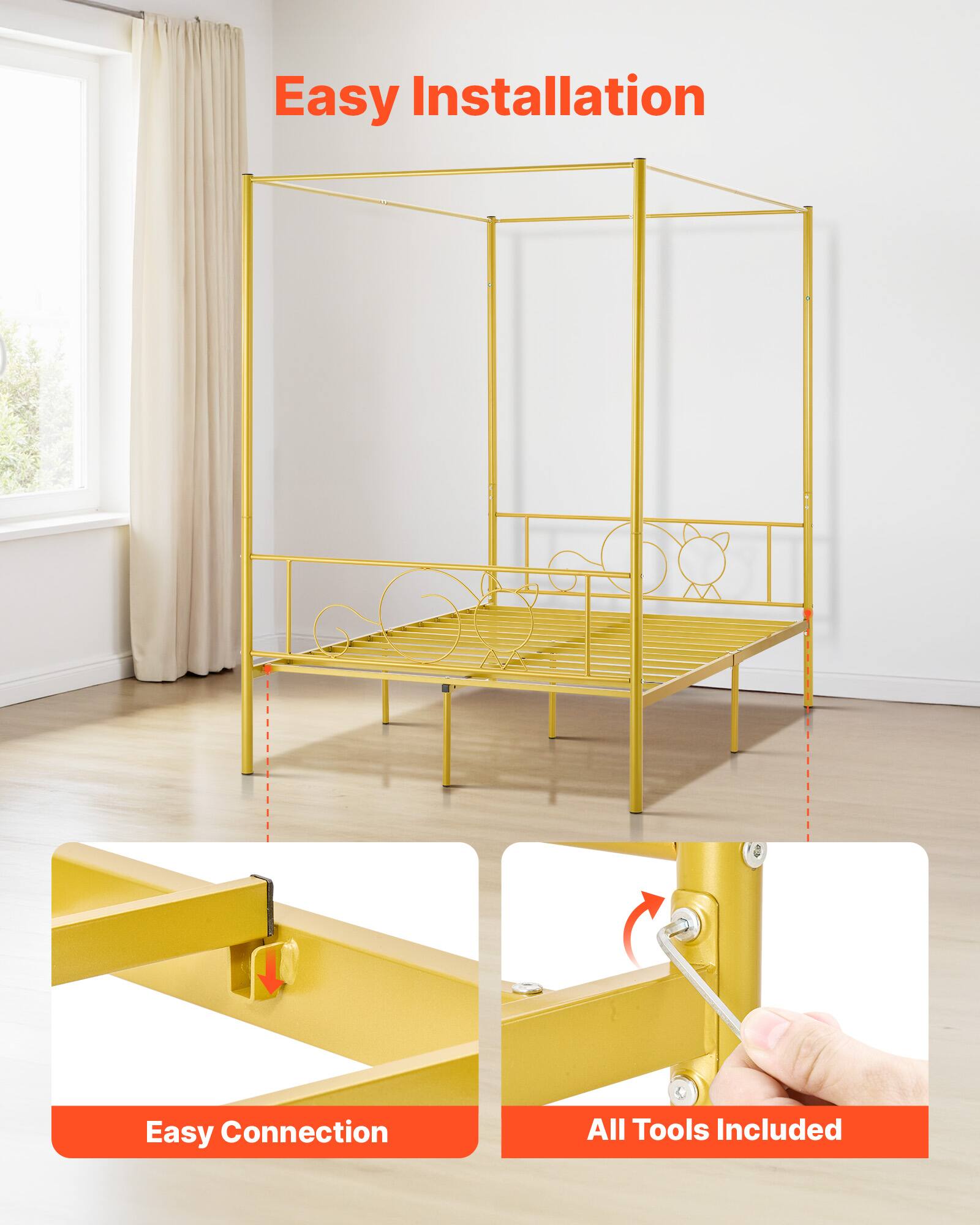 Easy Installation

Easy Connection

All Tools Included