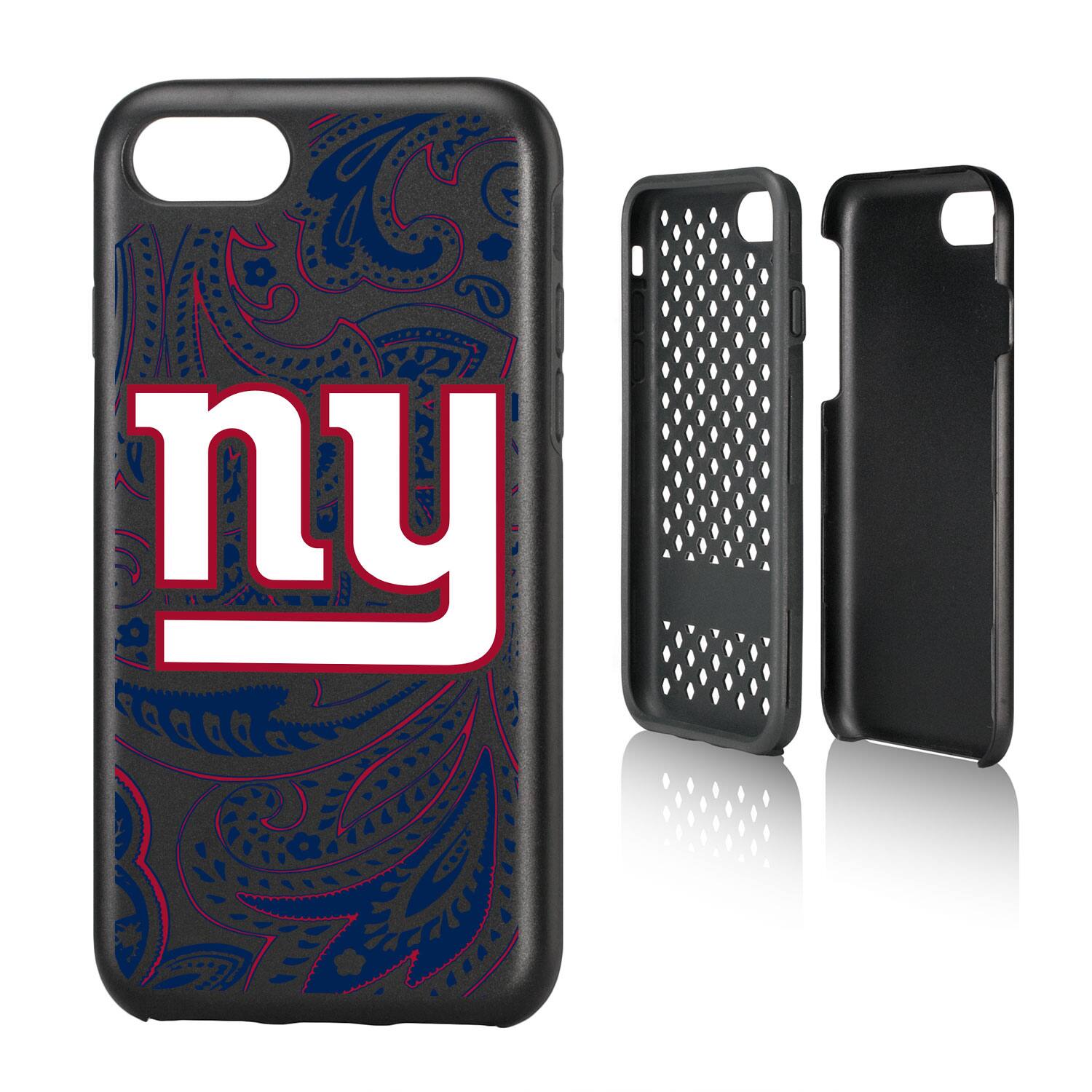 Alt View 3. Keyscaper - New York Giants iPhone Rugged Paisley Design Case - 16 Pro Max - Multicolor.