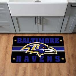 Evergreen Enterprises - Baltimore Ravens 18" x 30" Anti-Fatigue Comfort Indoor Mat - Multicolor