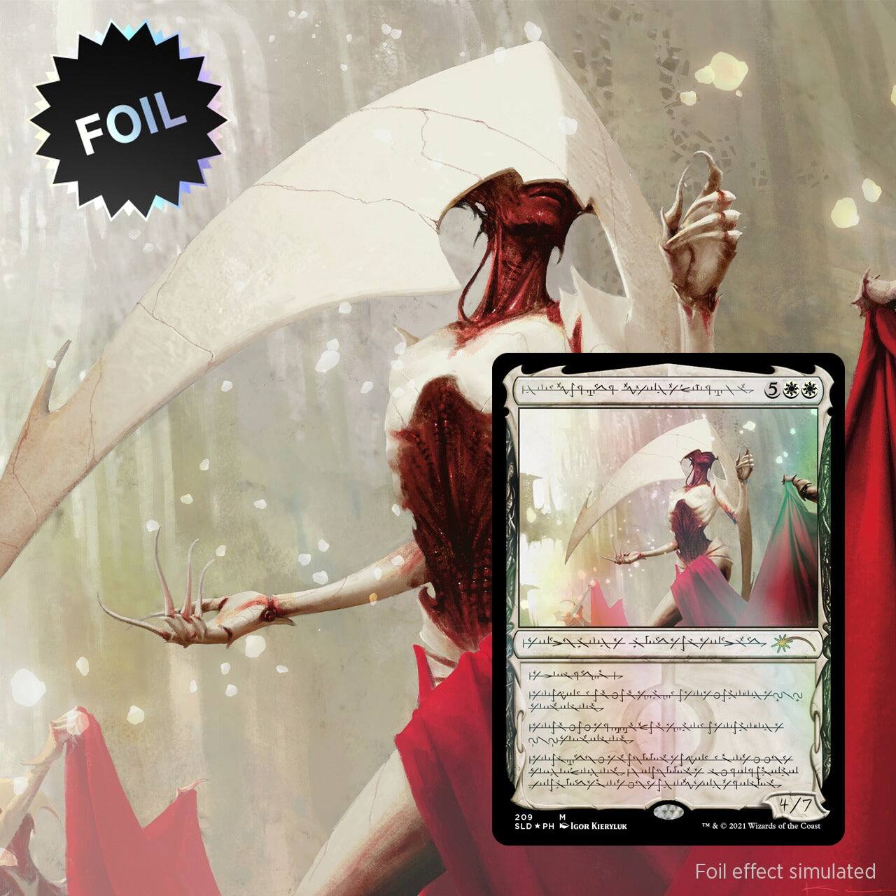 FOIL

Aple f kadabet 209

SLD * PM N Icon KIERYLUM 4/7

& e 2021

Tinando of the Cees

Foil effect simulated