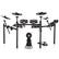 Back. Donner music - Donner DED-300X Electronic Drum Set - Black.