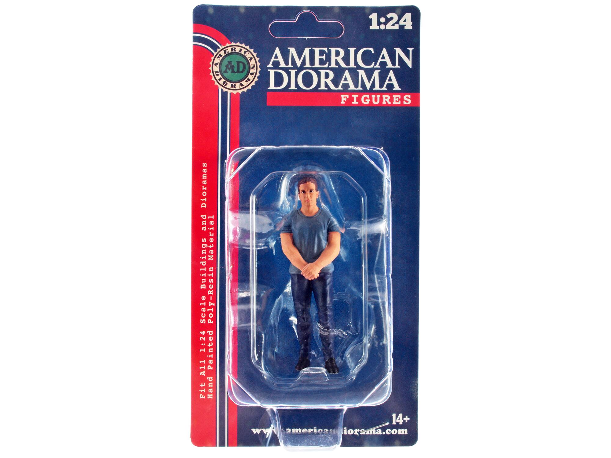 1:24 INERTC AMERICAN DIORAMA FIGURES Dioramas and Material Buildings Scale Poly-Resin 1:24 Painted All Fit Hand 14+ www.american-diorama.com