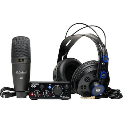 PreSonus AudioBox GO Creator Bundle with USB C Interface, HD7 PreSonus AudioBox GO Creator Bundle with USB C Interface, HD7