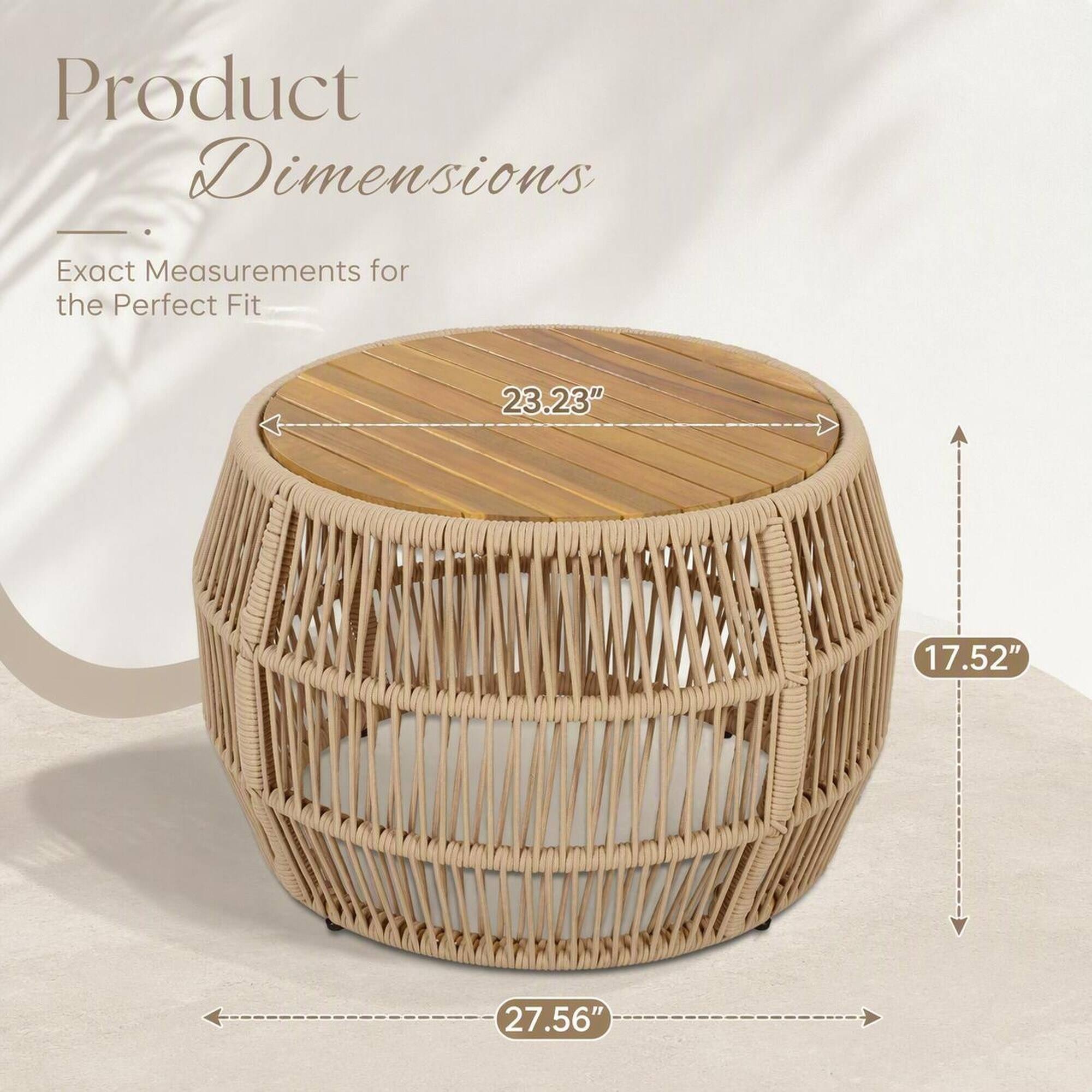 Product Dimensions  
Exact Measurements for the Perfect Fit  
23.23"  
17.52"  
27.56"