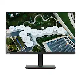 Lenovo - Refurbished Excellent - ThinkVision S24e-20 23.8" Monitor 1920 x 1080 VA 60Hz 4ms - Raven Black