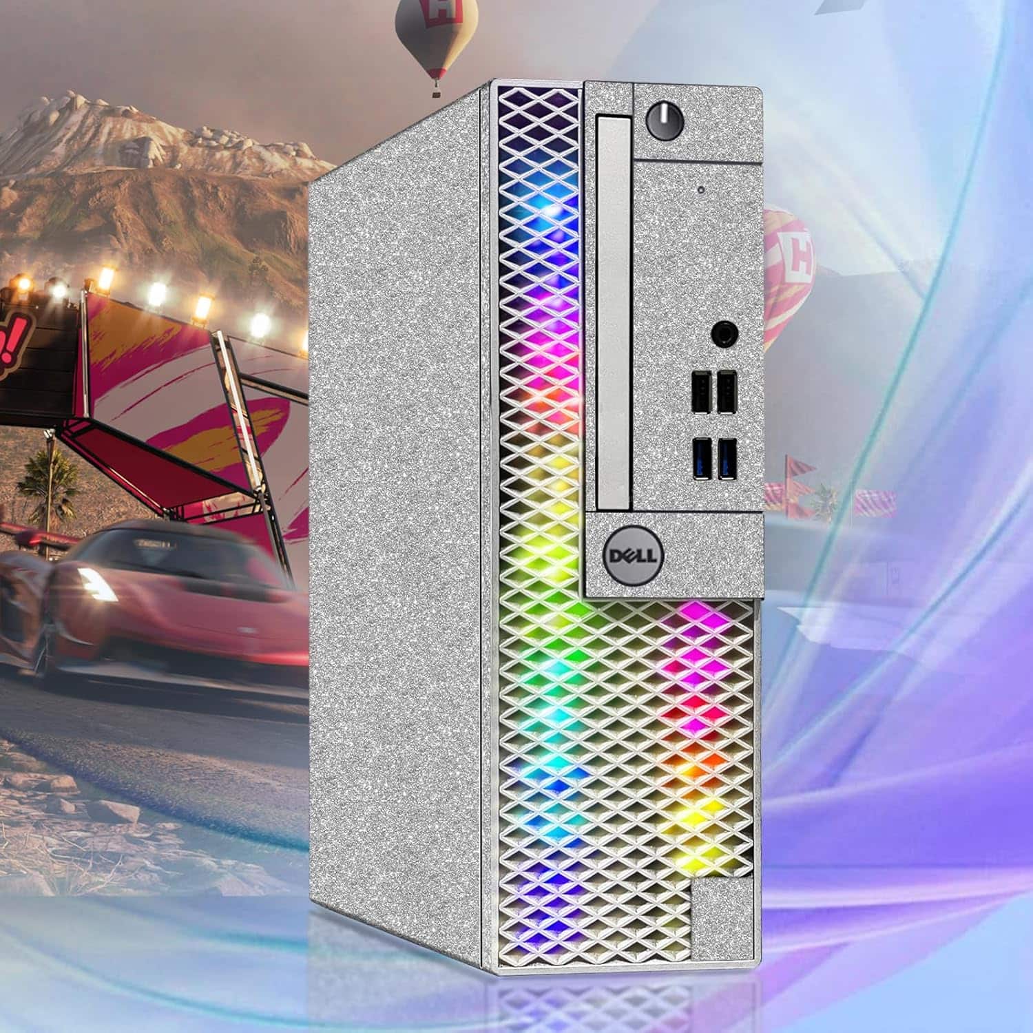 Dell Refurbished Excellent OPTIPLEX RGB Gaming Desktop PC, I5 6500