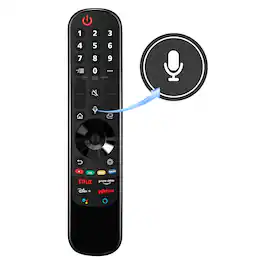 VINABTY - New Voice Replaced Remote Control Fits for LG MR21GC Smart Magic 2021 OLED TV G1 C1 A1 QNED99 QNED90 Series - Black