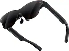 Front. RayNeo - RayNeo Air 3s Pro AR/XR Smart Glasses with 201" Micro OLED - Black.