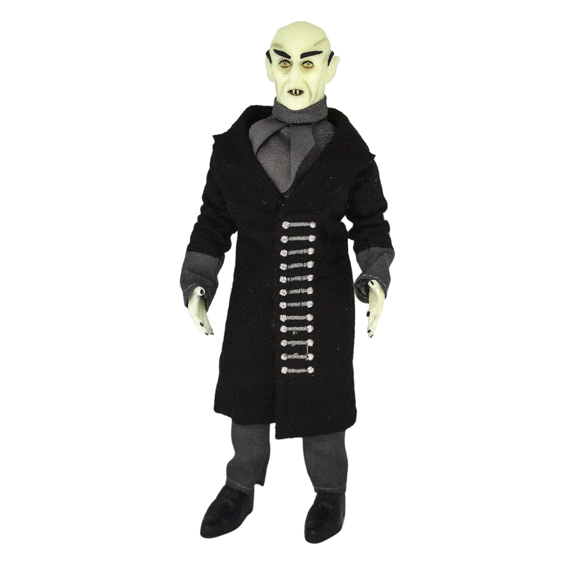 Alt View 1. Mego - Mego Nosferatu Glow-In-The-Dark 8 Inch Action Figure - White.