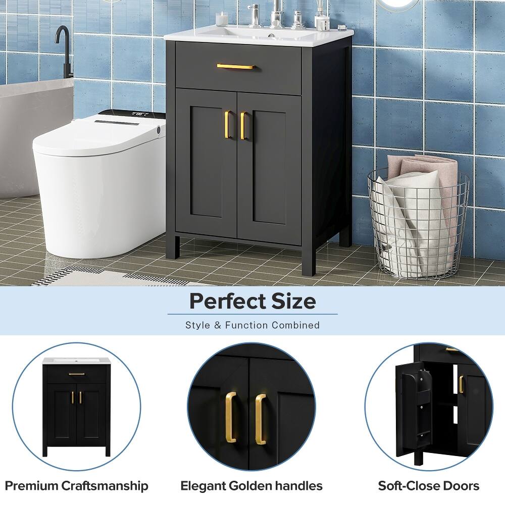 Perfect Size Style & Function Combined

Premium Craftsmanship Elegant Golden handles Soft-Close Doors