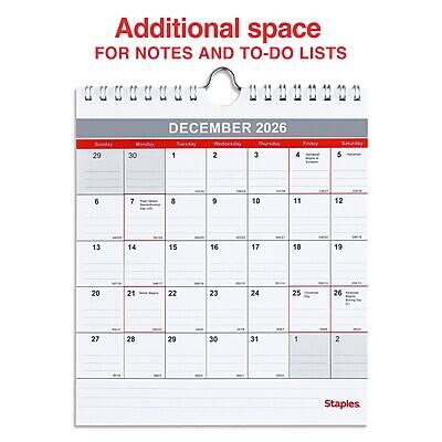 Additional space  
FOR NOTES AND TO-DO LISTS  

DECEMBER 2026  

29 30 DECEMBER 2026  
1 2 3 4 5 6 7 8 9 10 11 12 13 14 15 16 17 18 19 20 21 22 23 24 25 26 27 28 29 30 31 1 2  

Staples