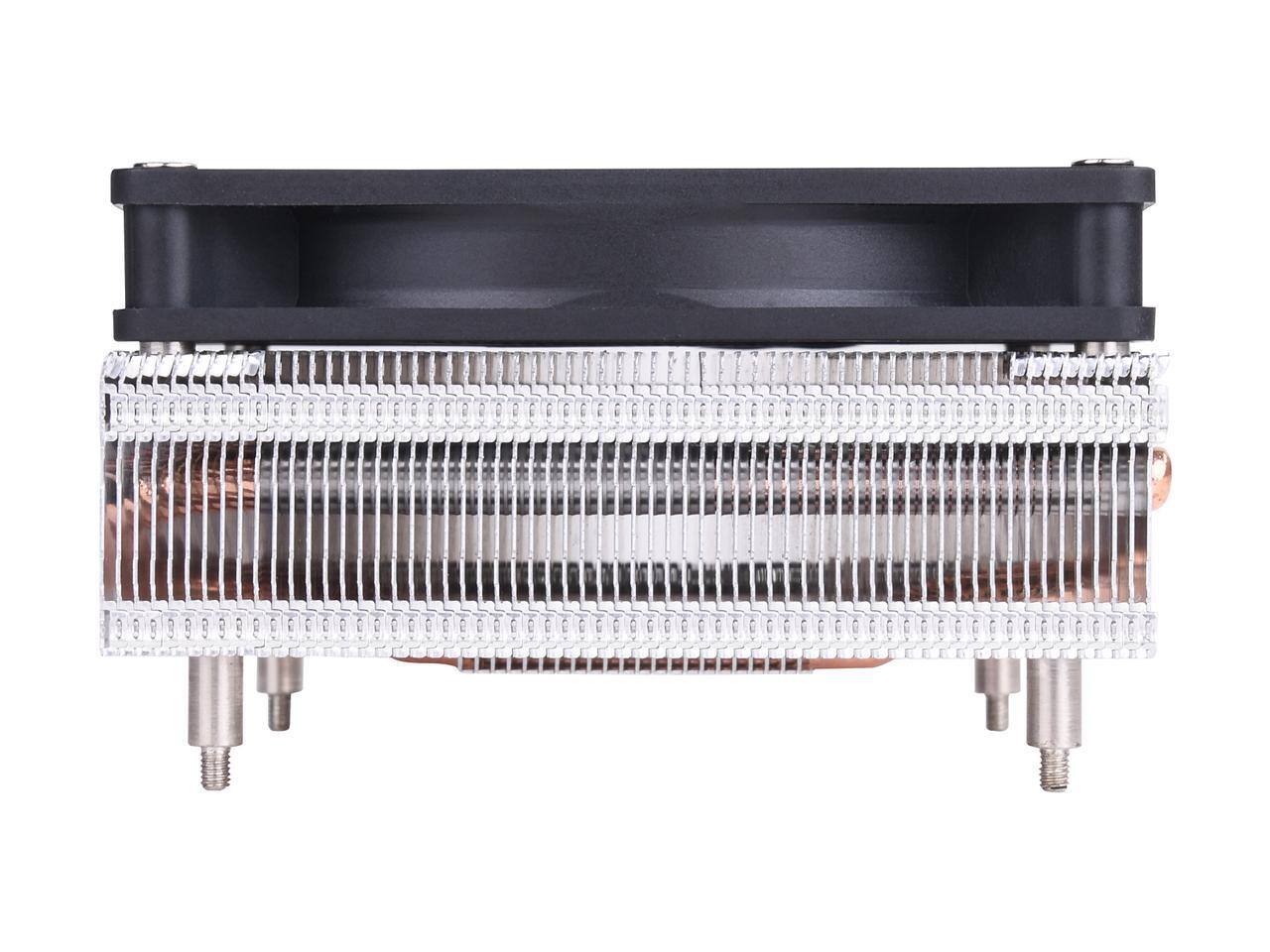 Alt View 4. SilverStone - SILVERSTONE SST-AR11 92mm Dual ball bearing CPU Cooler - Silver.