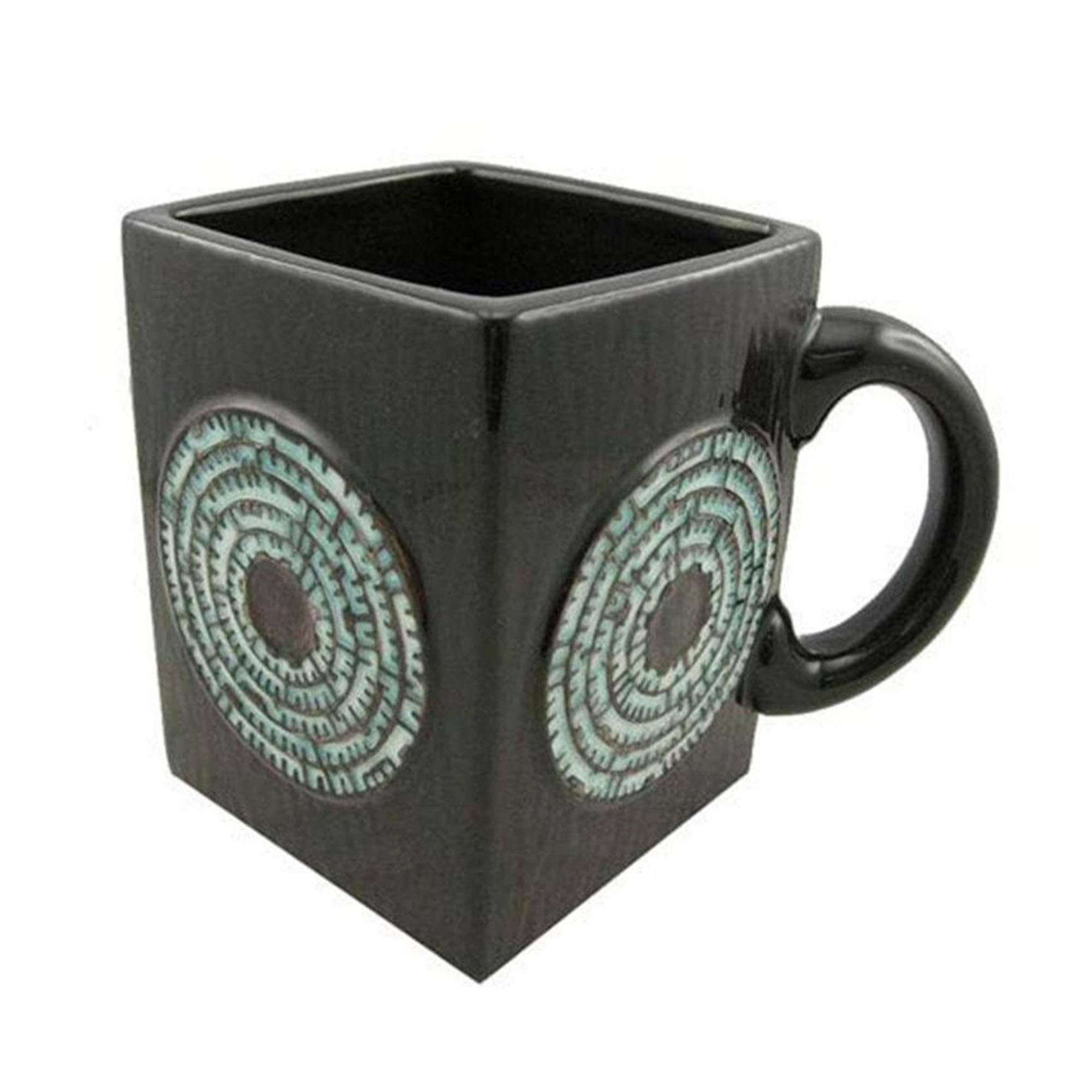 Front. Seven20 - Doctor Who The Pandorica Ceramic Mug - Black.