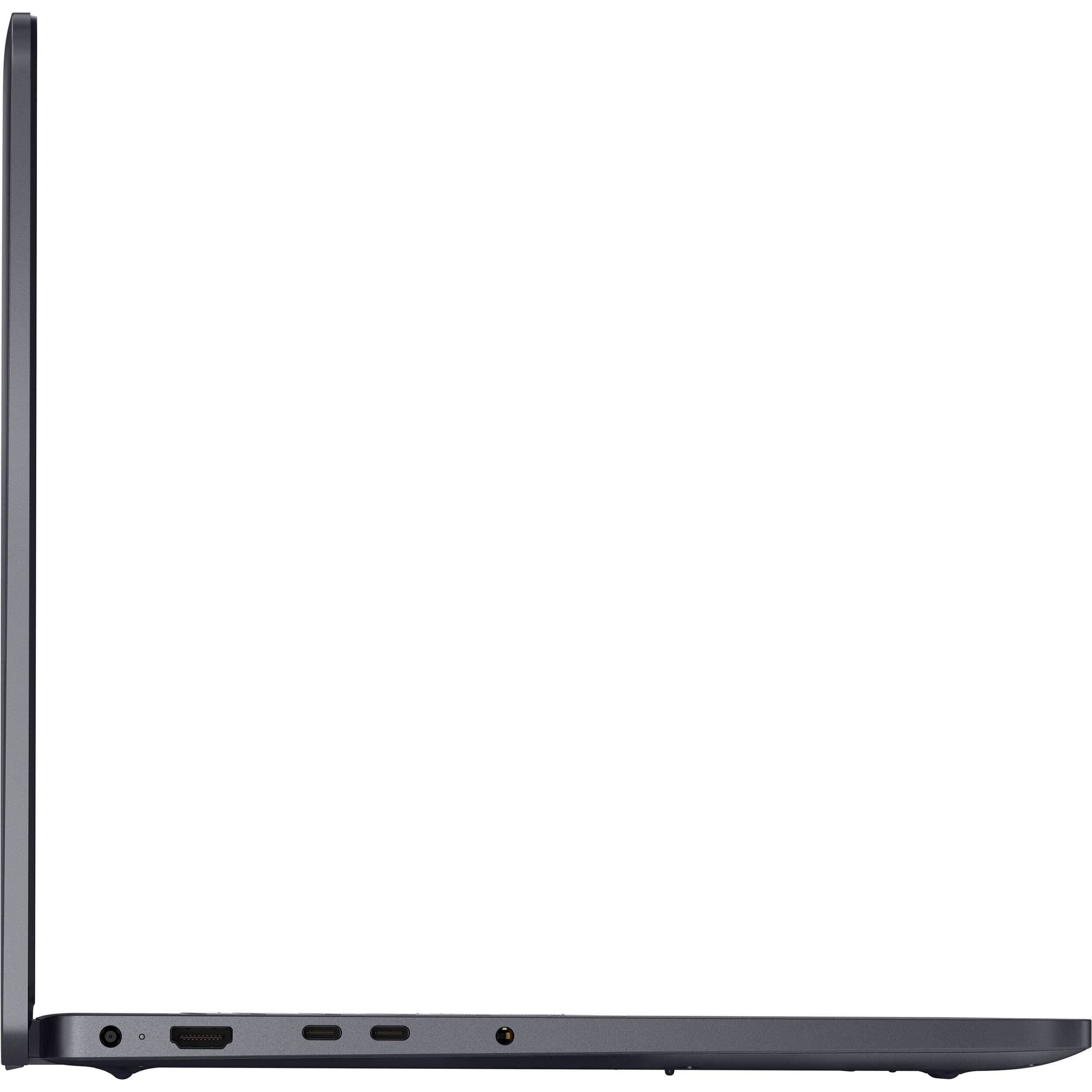 Alt View 1. Dell - Dell Pro 16 PC16250 Laptop Intel Core 5 120U 16GB RAM 256GB NVMe SSD 15.9" Windows 11 Pro Black - Black.