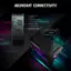 ABUNDANT CONNECTIVITY 1 x DisplayPort 1.4 2 x HDMI 2.1 2 x USB 3.2 Gen2 Type-A 1 x PS/2 Keyboard, Mouse combo port 4 x USB 2.0 Type-A 1 x LAN (RJ-45) port 3x Audio jacks support 7.1 Channel audio output 2 x USB 3.2 Gen 1 Type-A 2 x USB 3.2 Gen 2 Type-C 1 x Mic-in 1 x Headphone-out