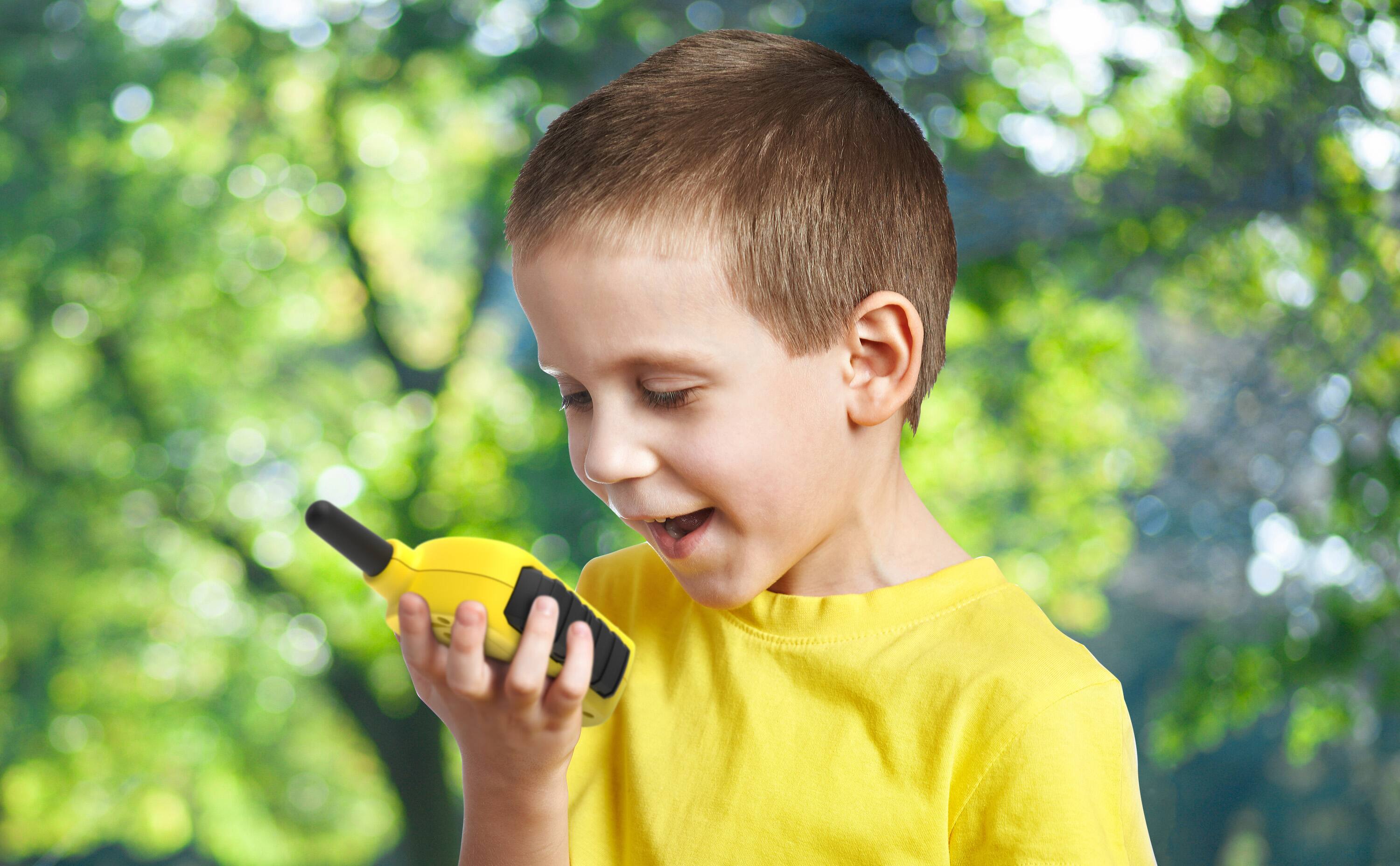 Back. eKids - eKids Pokemon Pikachu Walkie Talkies for Kids, Two Way Radios for Indoor or Outdoor Games - Yellow.