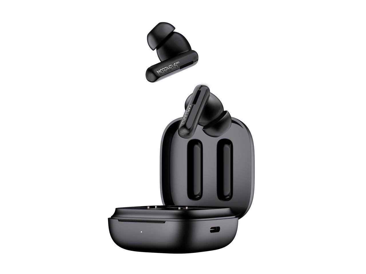 Alt View 7. Morpheus 360 - Morpheus 360 Nemesis ANC Wireless Noise Cancelling Headphones TW2750B - Bluetooth Earbuds - 30H Playtime - Stereo - 10mm - Blue.