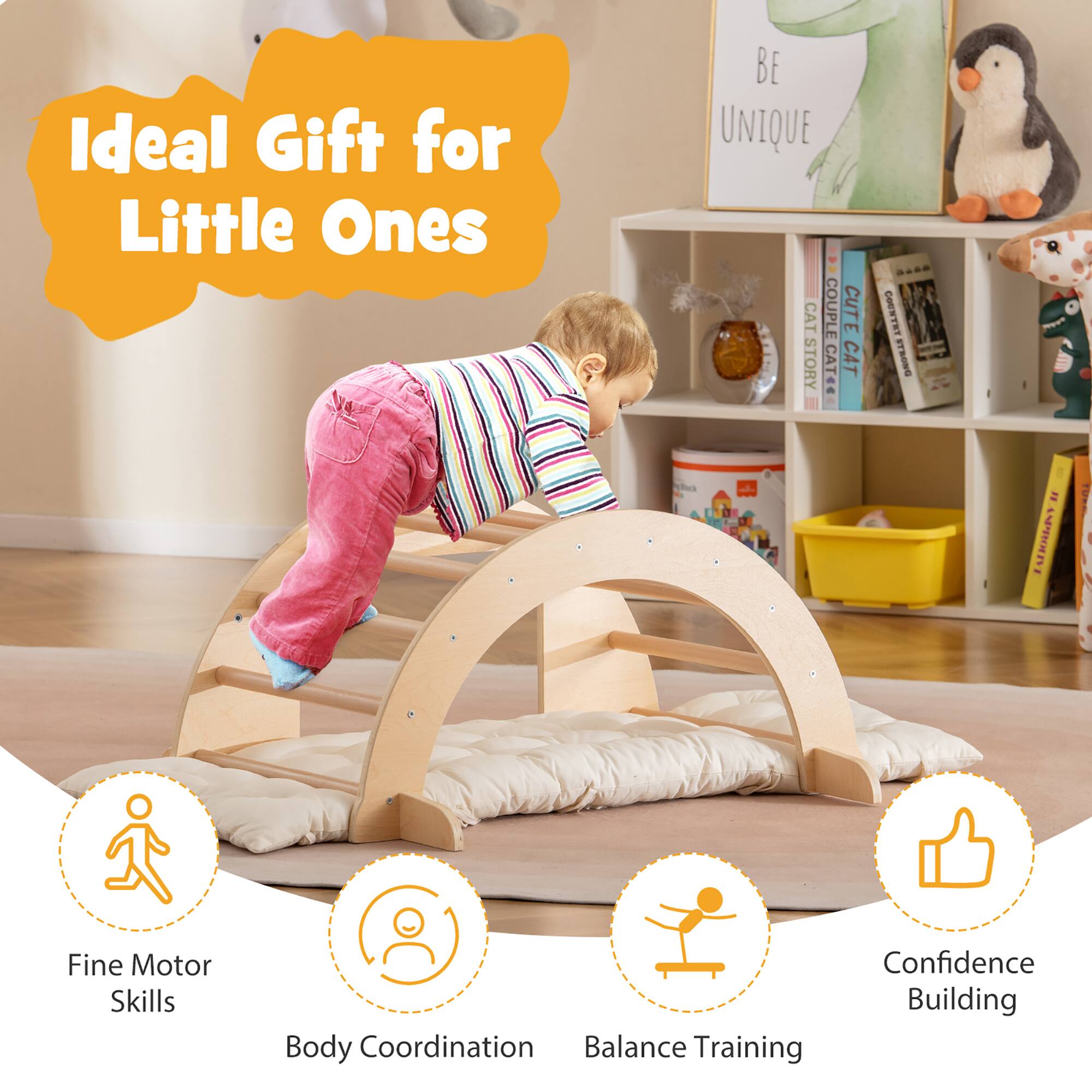 Ideal Gift for Little Ones

BE UNIQUE

CUTE CAT COUPLE STORY

Fine Motor Skills
Body Coordination
Balance Training
Confidence Building