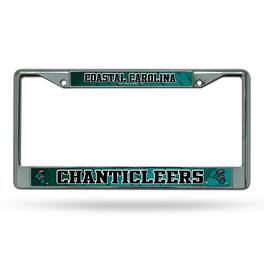 Rico Industries - Coastal Carolina Chanticleers Chrome Metal License Plate Frame - Multi