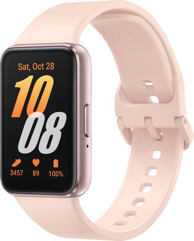 Samsung Galaxy Fit3 Aluminum Smartwatch 40mm BT Pink Gold (2025 Samsung Galaxy Fit3 Aluminum Smartwatch 40mm BT Pink Gold (2025
