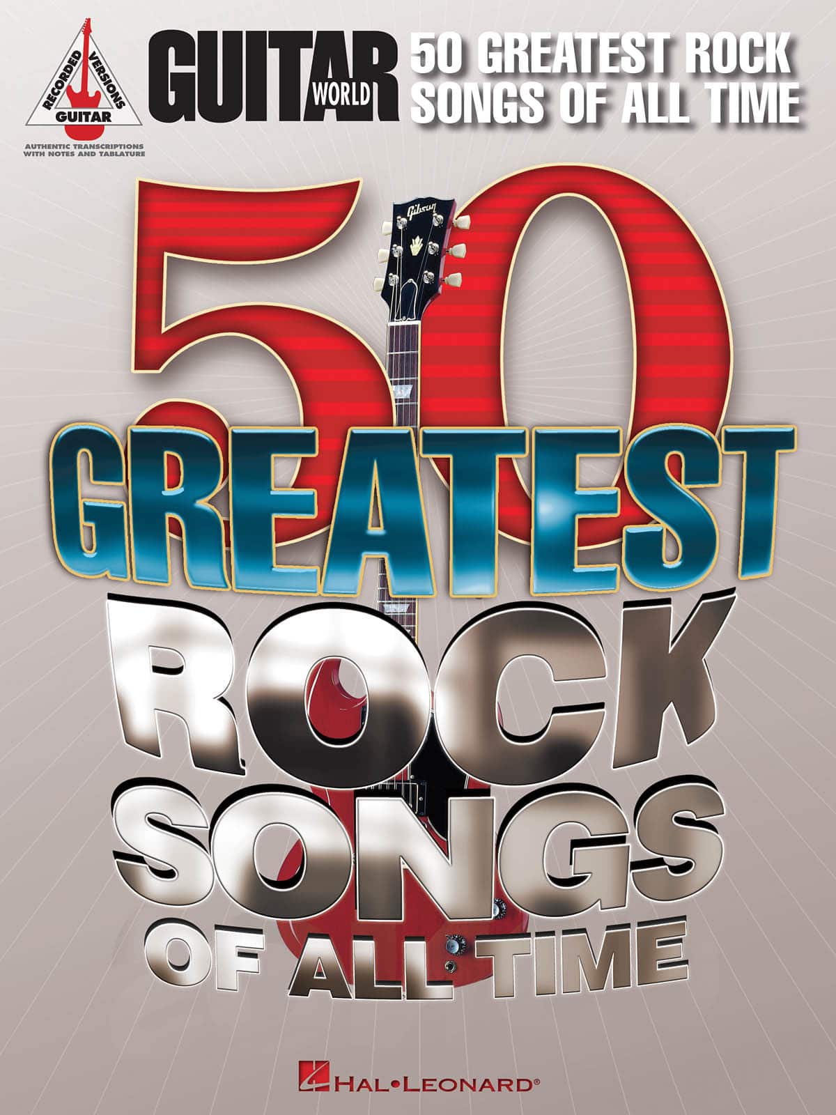 Hal Leonard - Rock Guitar TAB Sheet Music Songbook – 50 Classic Rock Songs by Various Artists, Chords & Riffs price history on PriceWatchPro